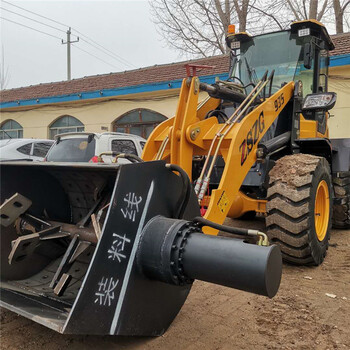 混凝土攪拌鏟車廠家水泥攪拌斗裝載機(jī)價格