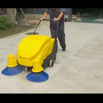 手推电动扫地机多功能扫路机自走式清洁扫地车适合各种地面