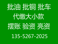 批油批车批铜批物资代缴款亮资验资一手资金贸易款图片0