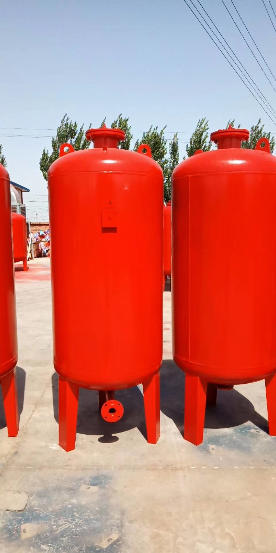 上海消防隔膜式气压罐SQL6001.0消防给水系统补水压罐