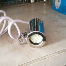温州市厂家直销不锈钢射灯法兰试镜灯活接视镜灯12V24VLED灯卤素灯图片