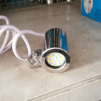 温州市厂家不锈钢射灯法兰试镜灯活接视镜灯12V24VLED灯卤素灯