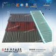 西藏山南彩石瓦厂家批发适用平改坡屋面亮化工程