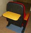 小桌板礼堂椅标准图片