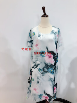 2018夏裝歐美時(shí)尚新品專柜真品女裝折扣批發(fā)分份拿貨
