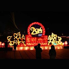 供应大型春节艺术彩灯花灯笼灯会厂家制作批发图片