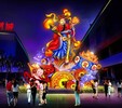 廠家供應中秋國慶節日傳統主題彩燈花燈