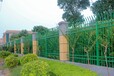 深圳光明小区学校方管围栏/工厂外墙护栏-锌钢铁艺围栏-公园护栏