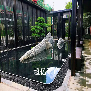 廠家石雕泰山石切片造景風(fēng)景石公園別墅枯山水假山石