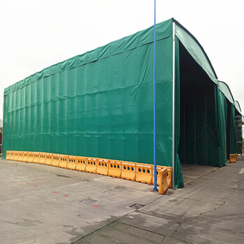 苏州各地区上门测量定制推拉活动雨棚大排档雨棚移动式车蓬伸缩式遮阳篷