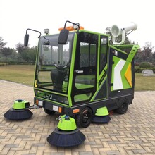 小型電動掃路車電瓶式掃地機多功能清掃車小型掃地車