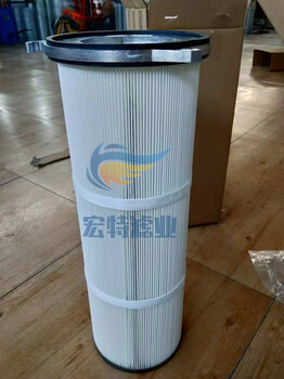 廠家定做鋁蓋三耳除塵濾芯覆膜防靜電除塵濾芯旋裝除塵濾芯濾筒