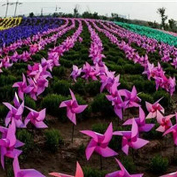 2019多彩風(fēng)車節(jié)展覽出售廠家生產(chǎn)稻草人廠家租賃七彩風(fēng)車隧道租賃