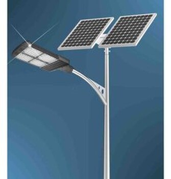 廠家供應(yīng)鋰電池太陽能路燈單臂鋰電太陽能led道路燈6米30W