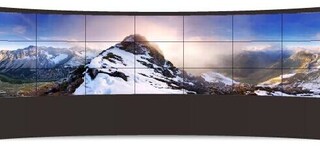 内蒙呼伦贝尔55寸拼缝3.5mm液晶拼接屏，LG高亮液晶拼接屏图片4