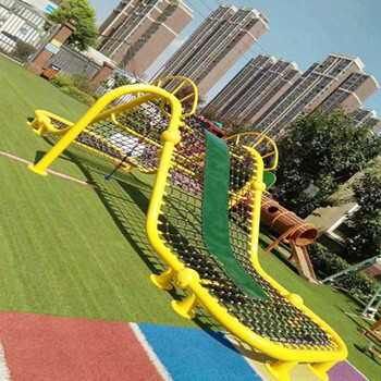 户外景观公园游乐场设备大型创意不锈钢滑梯小区儿童主题乐园定制