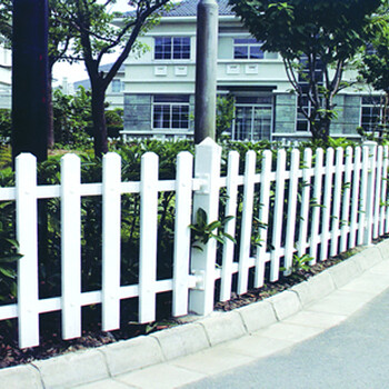 pvc花园护栏pvc围墙护栏pvc草坪护栏塑钢护栏