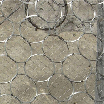 边坡防护环形网环形钢丝绳网边坡环形网赵发丝网