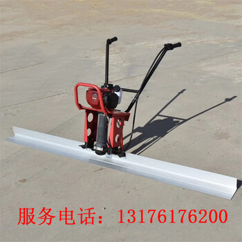 手扶水泥路面振動(dòng)尺廠家混凝土地坪振平機(jī)圖片