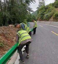 江西乡村道路马路高速波形梁钢防撞护栏