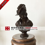 厂家热销欧式人物雕塑优质维多利亚铜雕制作家居工艺品铜摆件
