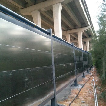深圳装配式轻钢结构围挡烤漆面板围挡安装施工
