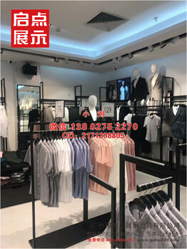 zara女装展示架时尚服装展示架时尚服装鞋架时尚服装卡布灯箱出售