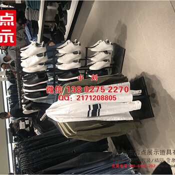 黑色km服裝貨架km服裝展示架km服裝高架