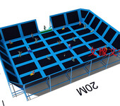 空气工厂蹦床安装空气工厂蹦床设施租赁超级蹦床工厂定制