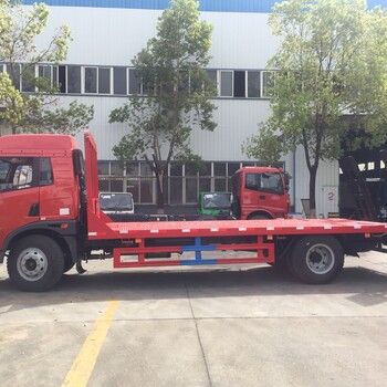 莆田挖机平板运输车厂家可运输15吨挖机可分期