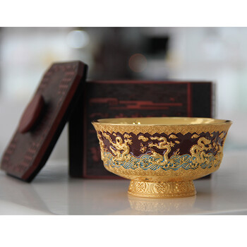 可汗碗蒙古碗内蒙古旅游纪念寓意礼品收藏品