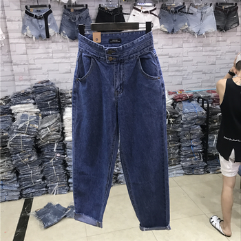 新疆秋冬牛仔褲去哪批發(fā)哪里有工廠彈力牛仔褲大碼牛仔褲服裝處理