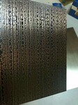 益泓供应304#古铜拉丝蚀刻不锈钢板高比彩色不锈钢装饰板
