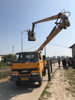 萝岗区云梯车出租，萝岗出租路灯车，科学城升降车租赁