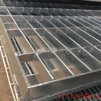 重载荷热镀锌钢格板泰安排水沟盖板电厂钢格板