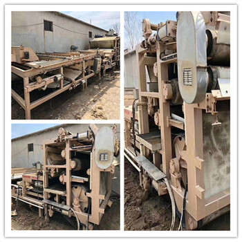 開封出售洗沙場二手污泥脫水壓濾機(jī)二手3x12帶式壓濾機(jī)