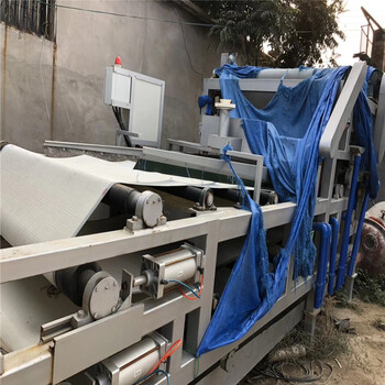 河南出售2台带式压滤机污泥脱水机