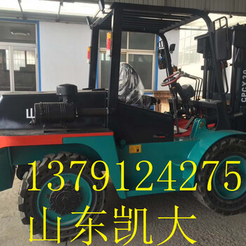 凱大越野叉車cpcy-35四驅(qū)后轉(zhuǎn)向適應(yīng)性強(qiáng)保修一年