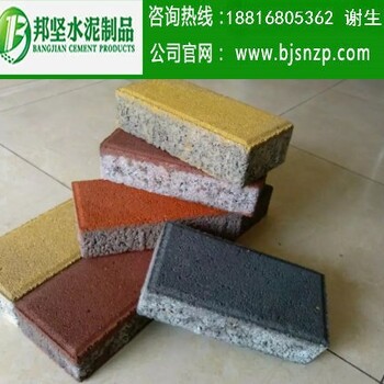 广州透水砖，人行道彩砖、市政道路人行道砖生产厂家