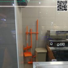 清洁工具挂架,食品清洁多功能组合挂架图片