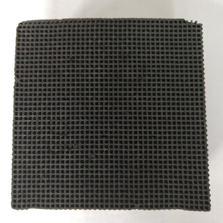 沐旺蜂窝活性炭砖烟气脱硫废气处理高纯果壳蜂窝活性炭砖图片5