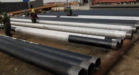 乌兰察布涂塑钢管生产厂家，钢套钢保温钢管格