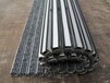 南京铝材厂供应地毯扣条铝合金压条地毯双边H型地毯收边条材料