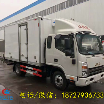 江淮帅铃排半冷藏车整车型号HFC5043XLCP71K1C2V，厂家