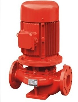 河北室外消火栓泵XBD12.0/15G-L型立式单级消防泵小流量高扬程消防泵组