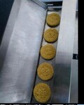广西炒米饼机厂家商用不锈钢全自动仿手工杏仁米饼机