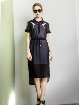 折扣女裝加盟童畫16夏服裝批發(fā)網(wǎng)站時尚女裝批發(fā)5到15元