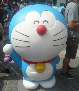 哆啦A梦KT猫等卡通人物模型道具出租出售