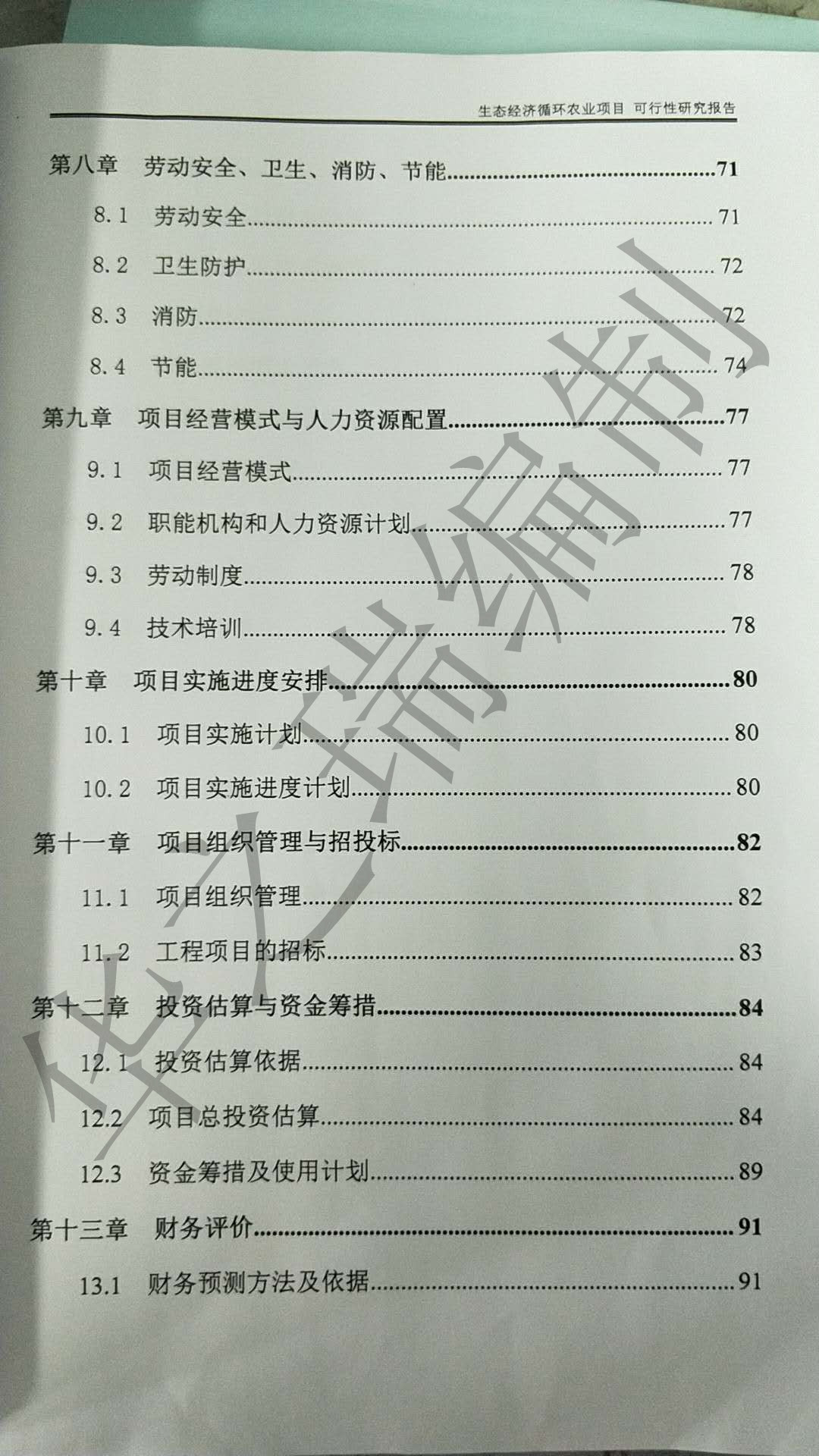 永定做可行性报告/化行业立项项目