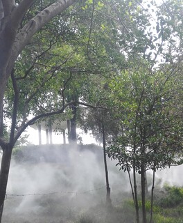 河南漯河米孚别墅区绿化造雾环保美化系统质量好图片3